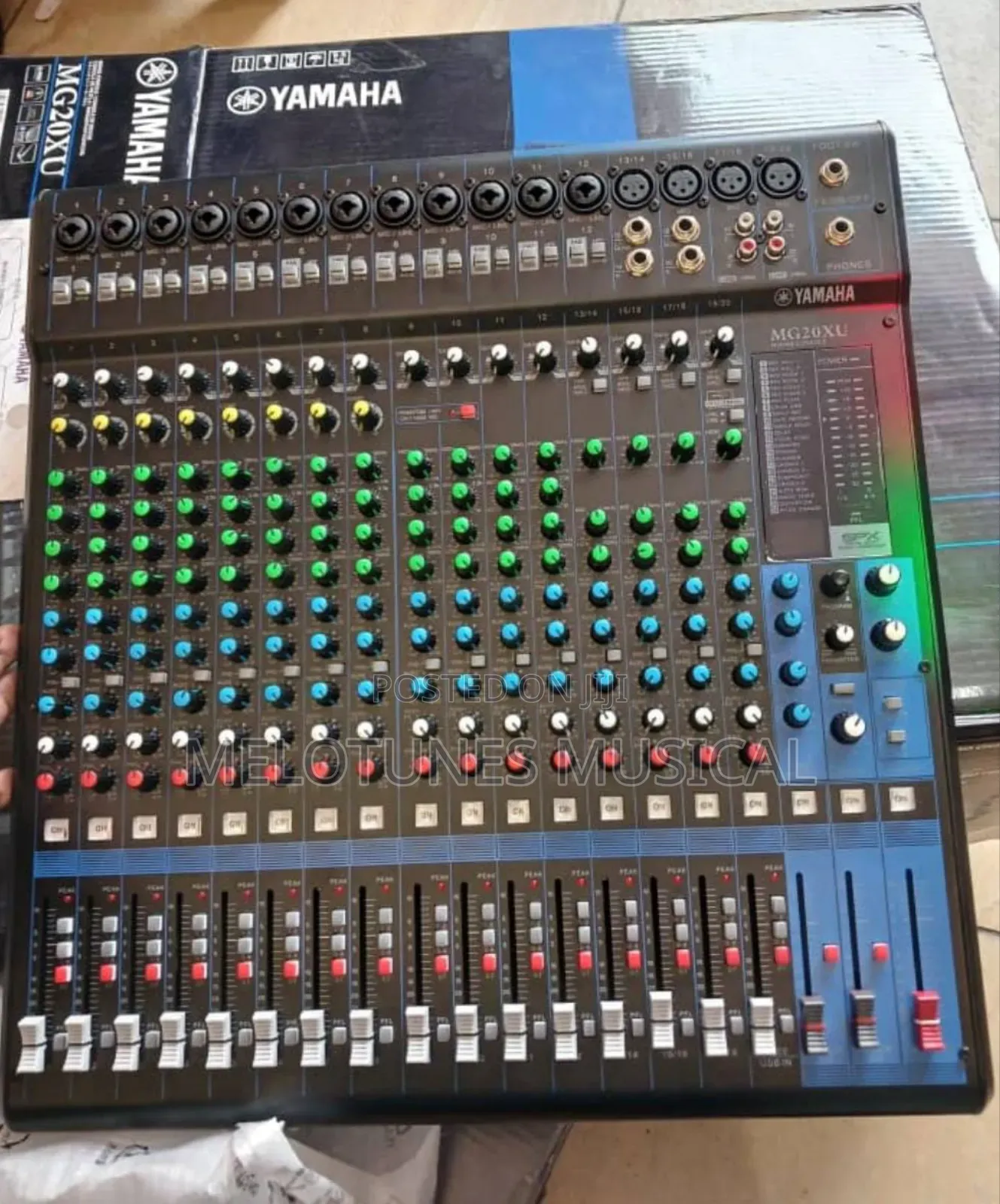 Yamaha Mg20xu 20-Channel Mixer With Usb and SPX Effects.