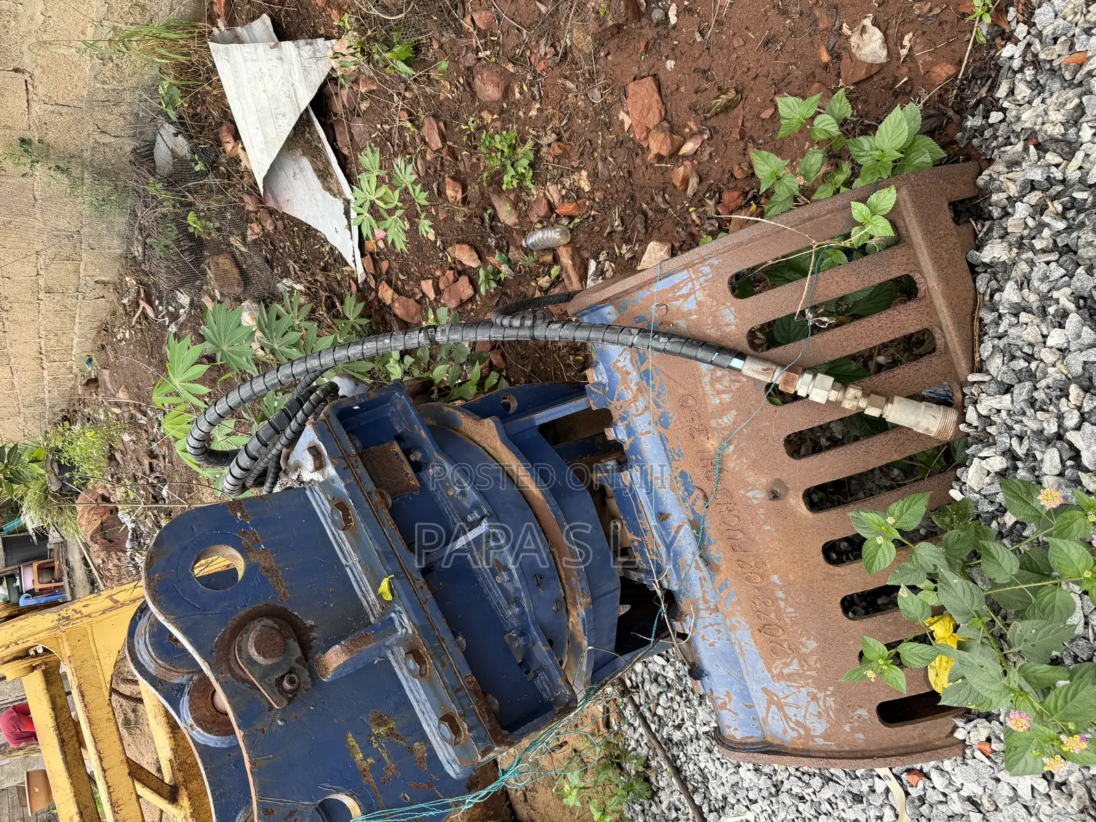 Excavator Grapple