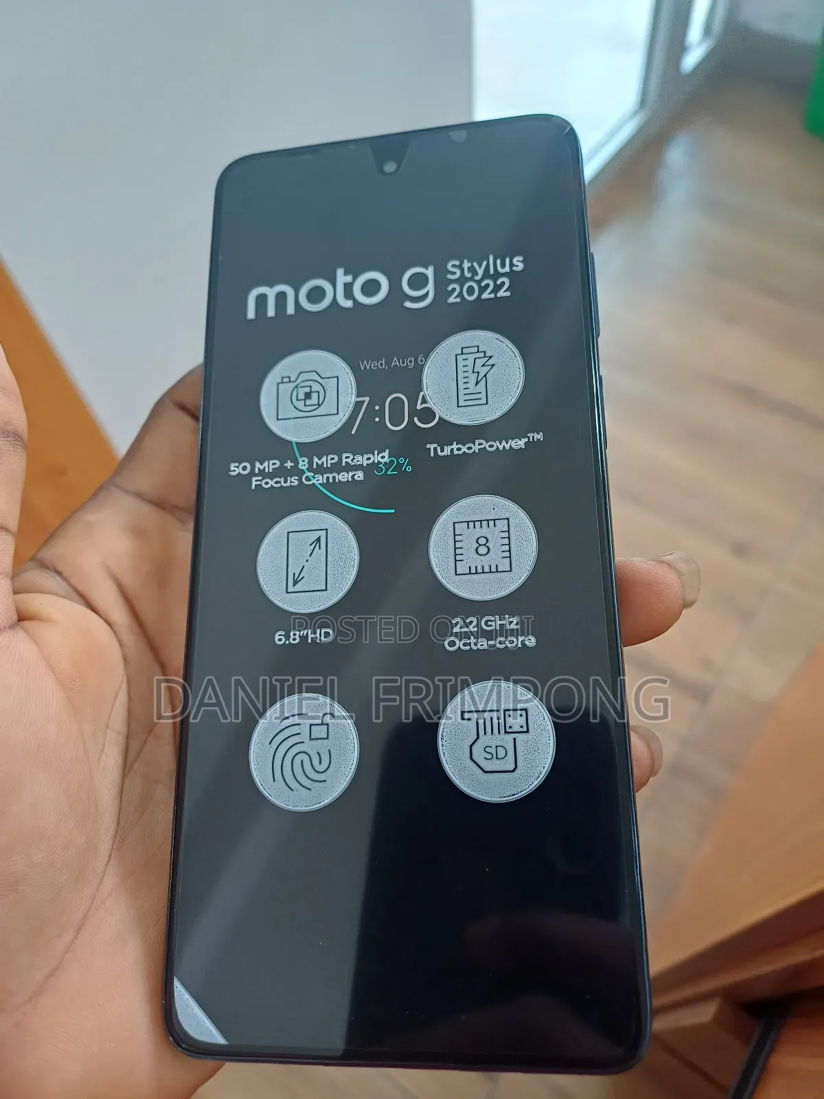Motorola Moto G Stylus 5G (2022) 128 GB Black