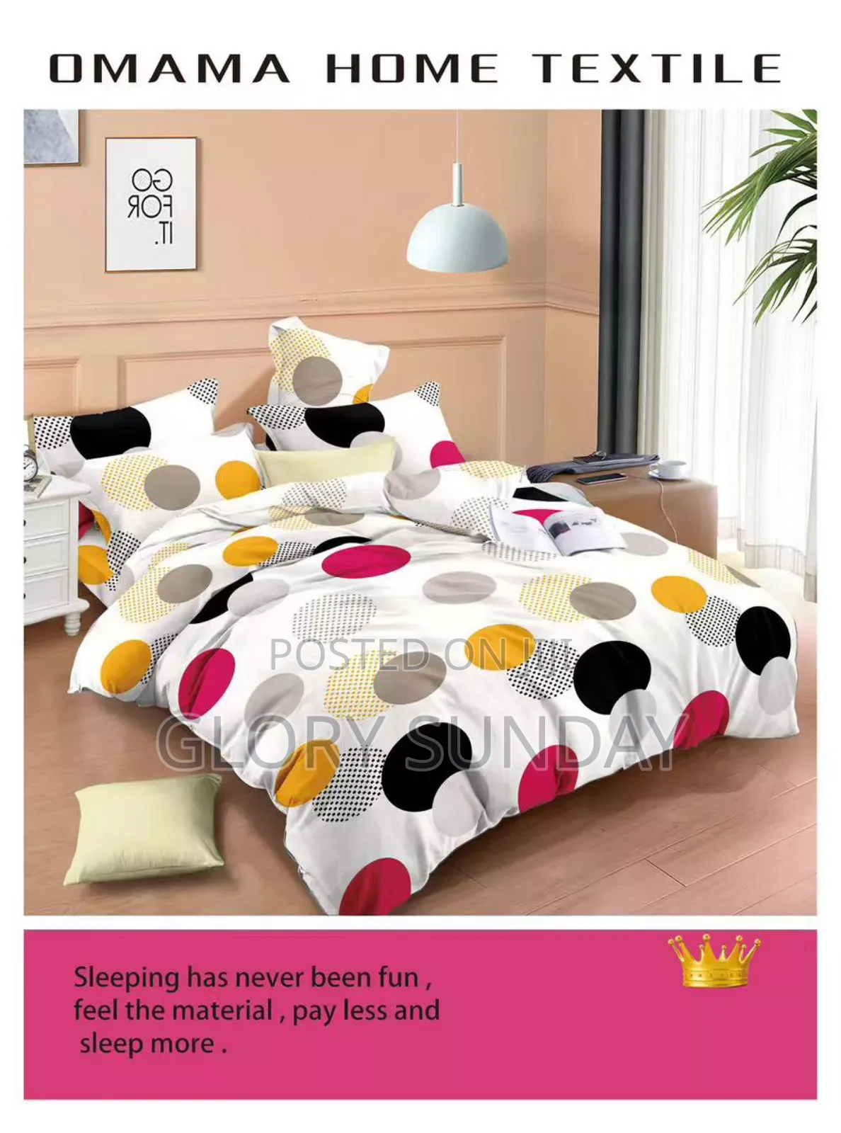 High Quality Cotton Made Bedsheets Available.