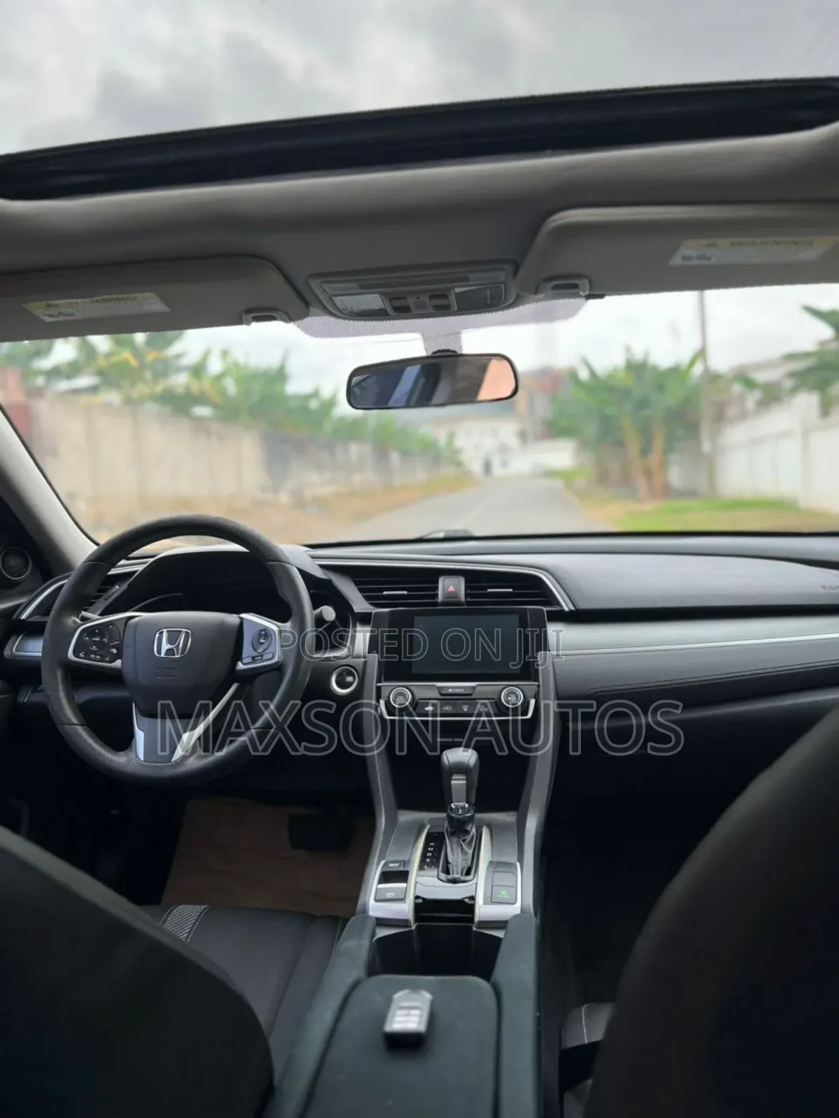 Honda Civic EX Sedan 2018 Gray