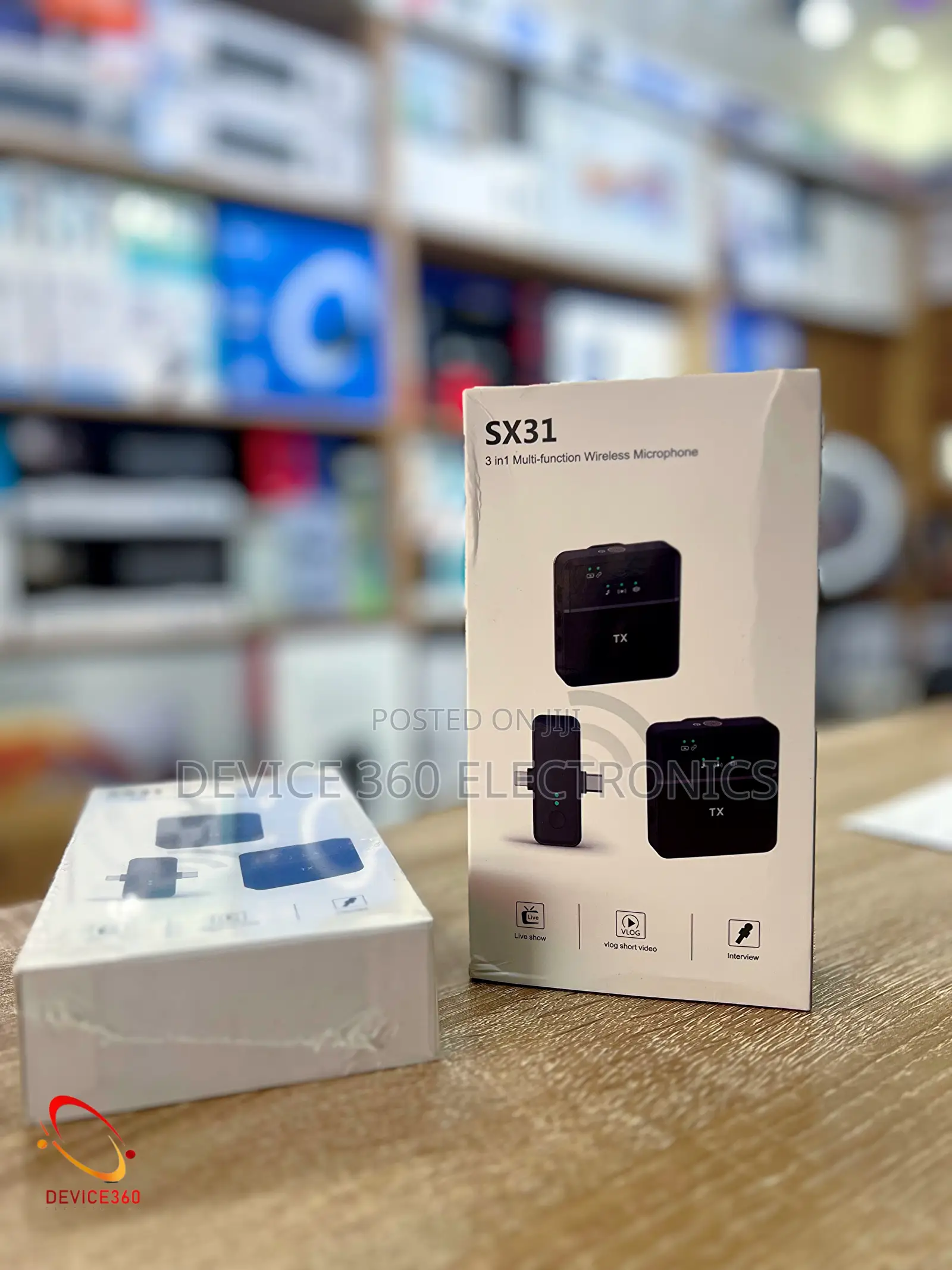 Sx3 3 in 1 Multi-Function Wireless Microphone