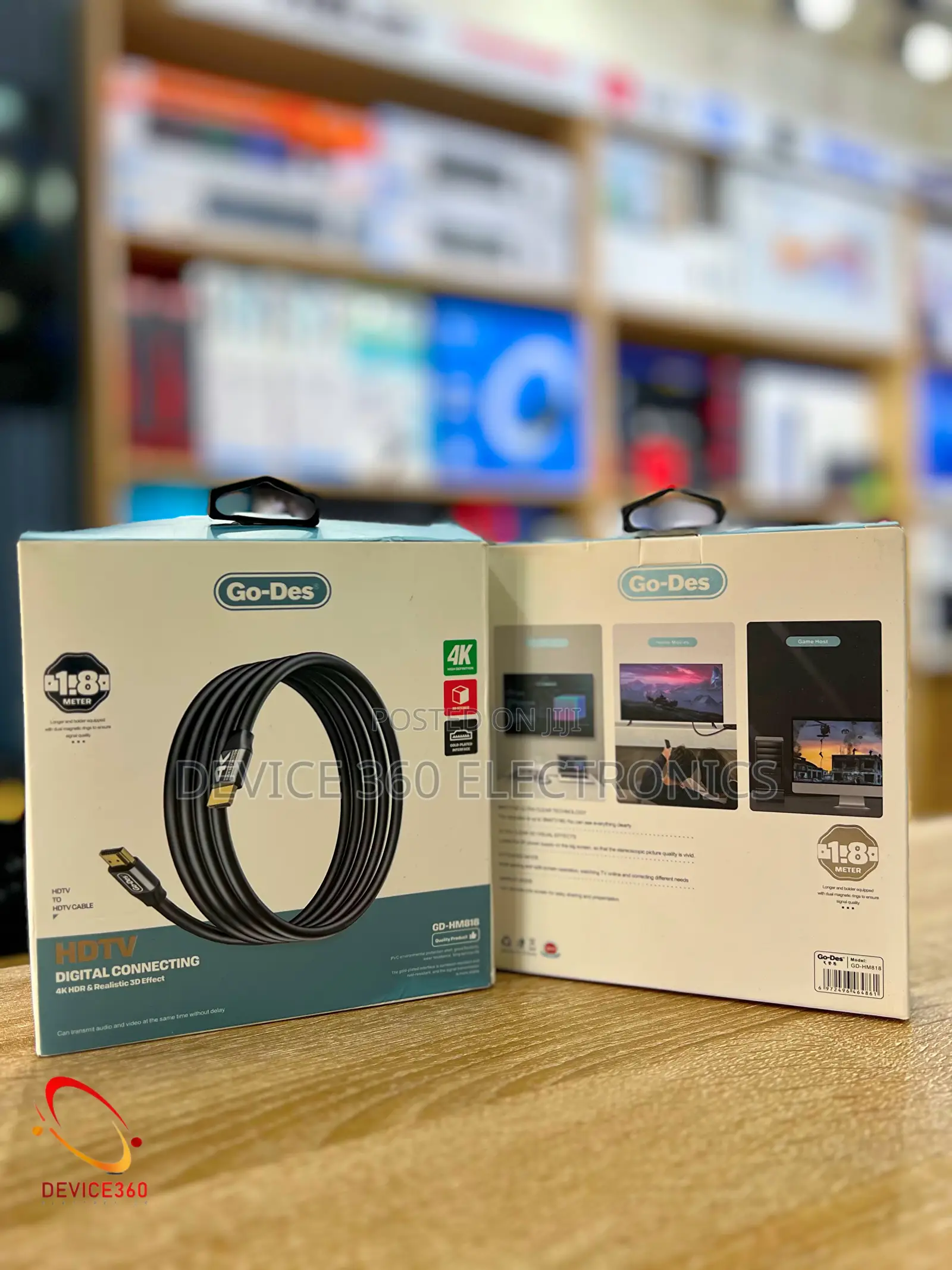 Go-Des 1.8m Hdmi to Hdmi