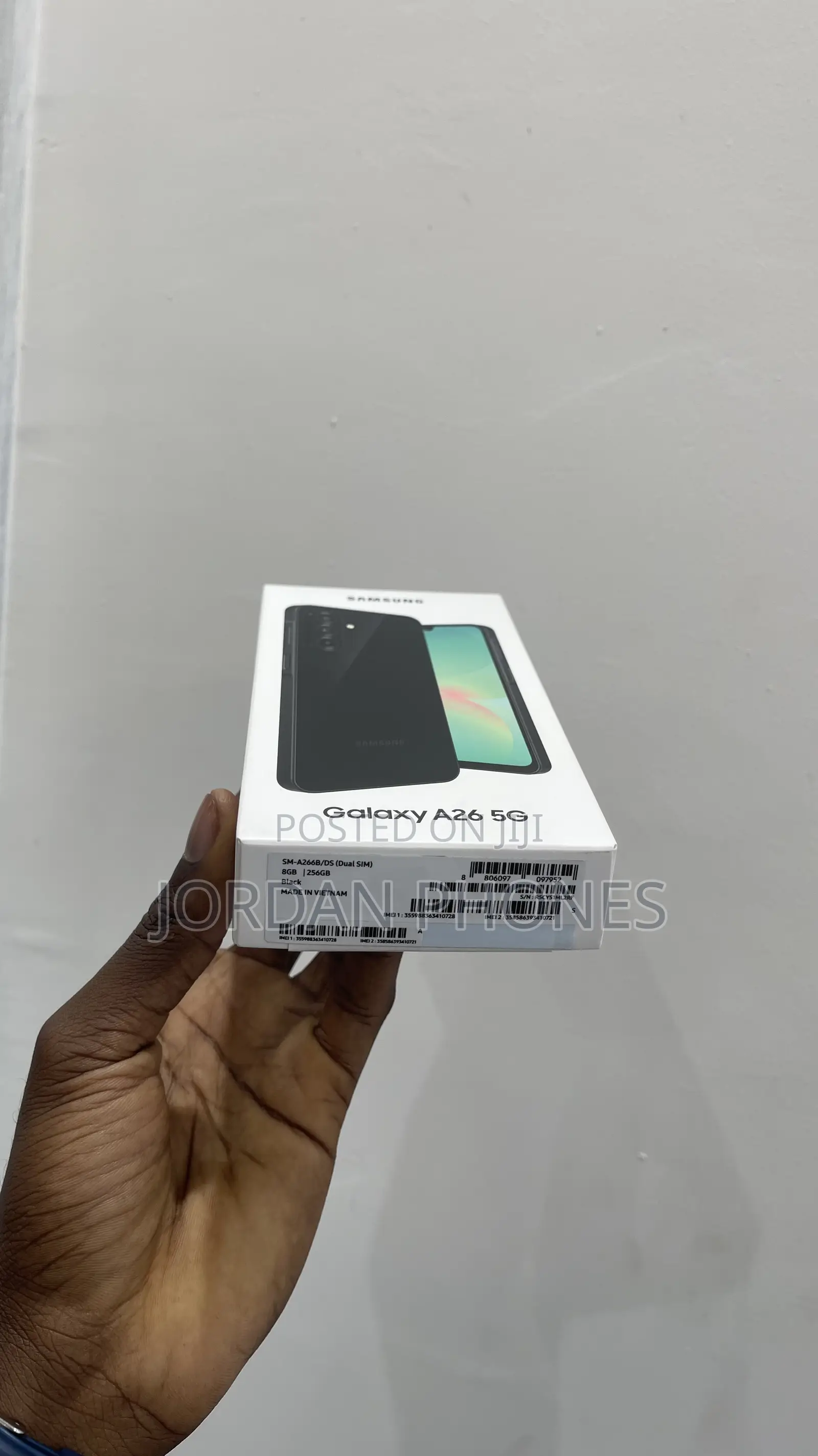 New Samsung Galaxy A26 256 GB Black