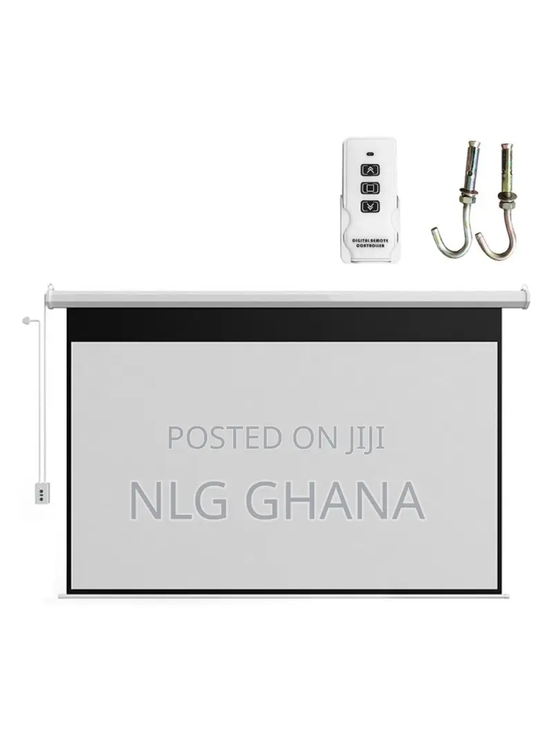 Auto Lifting 60-Inch 4:3 Rc Hd Projection Screen. Tvx28480