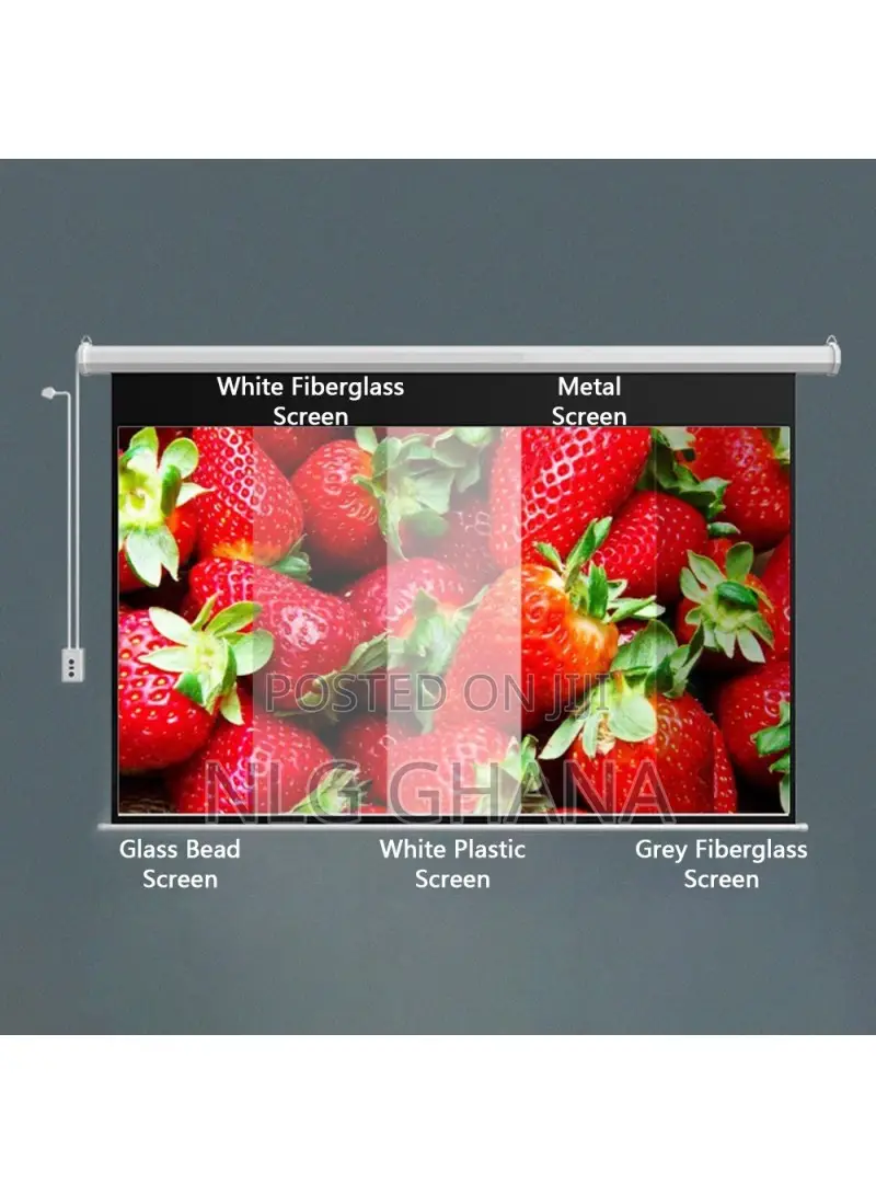 Auto Lifting 60-Inch 4:3 Rc Hd Projection Screen. Tvx28480