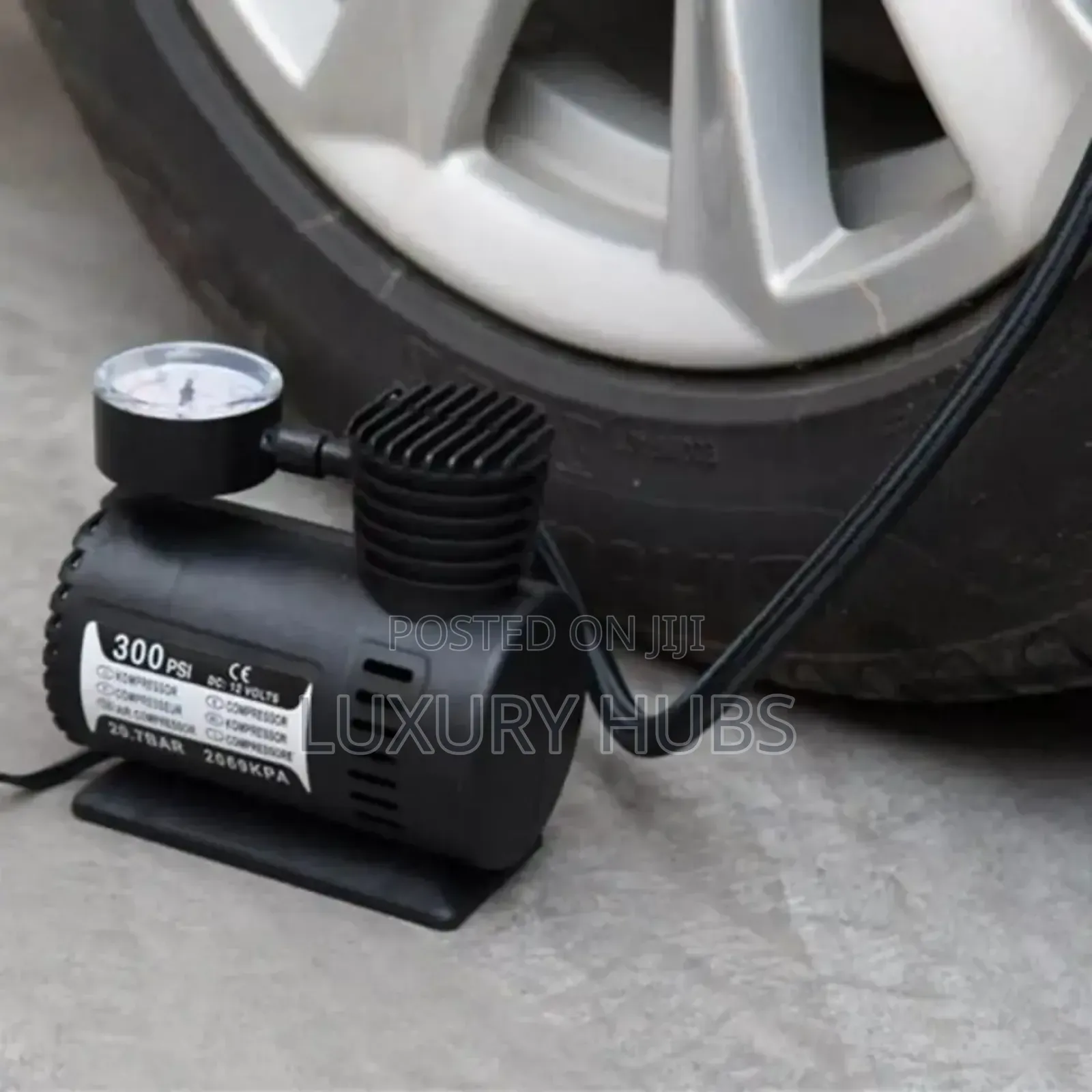 Rechargeable Mini High Pressure Tire Inflator