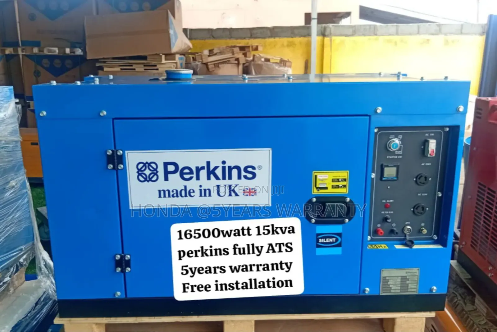 Rural Development Perkins Generator 15kva 16500watt Diesel