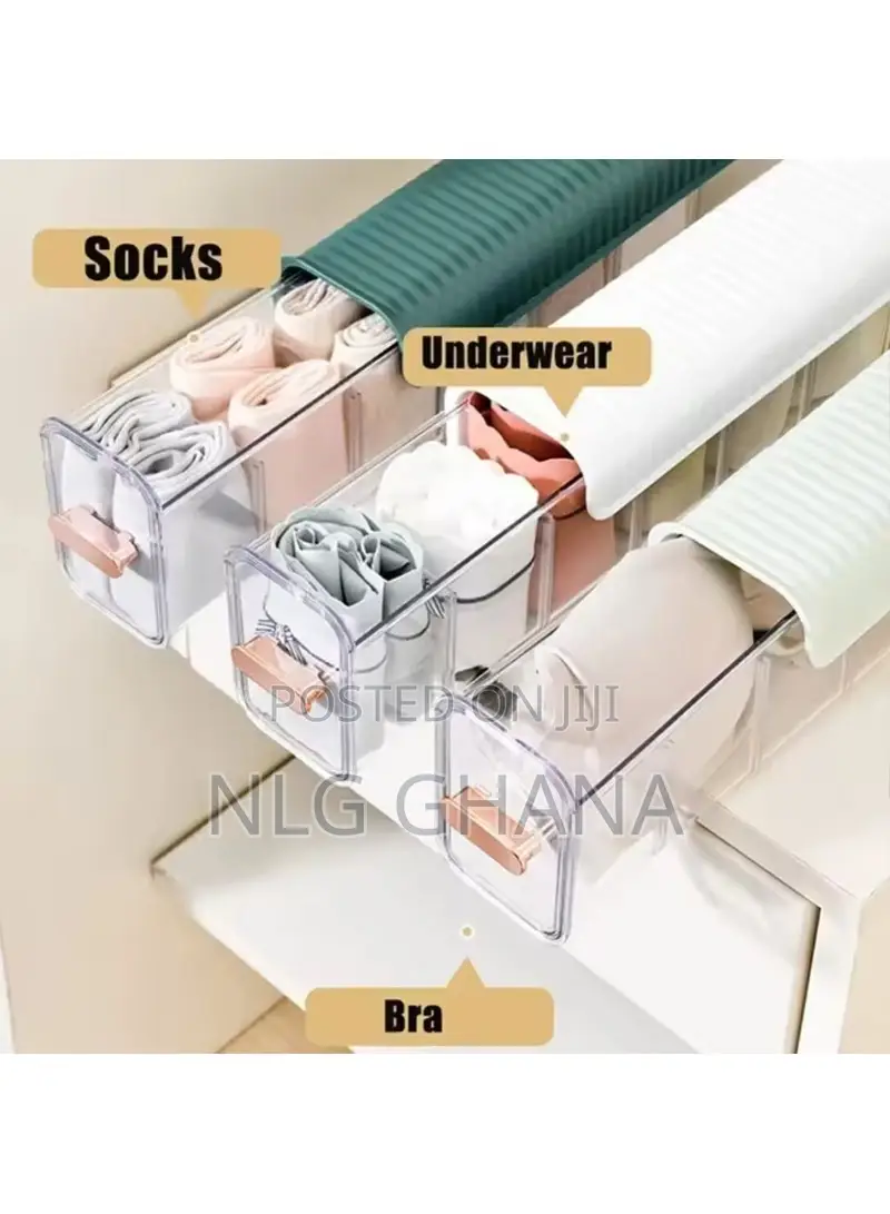 Wall Mounted Transparent Punch-Free Storage Box. Ghx4908