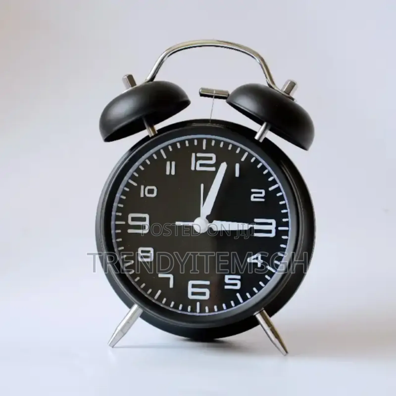 Twin Bell Loud Metal Alarm Clock
