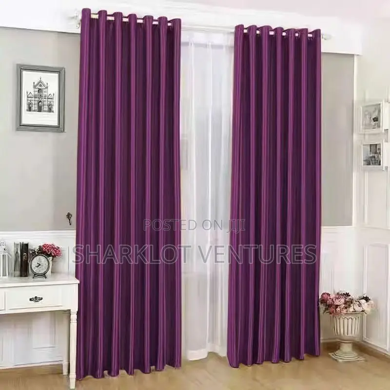 Plain Sunblock Curtains