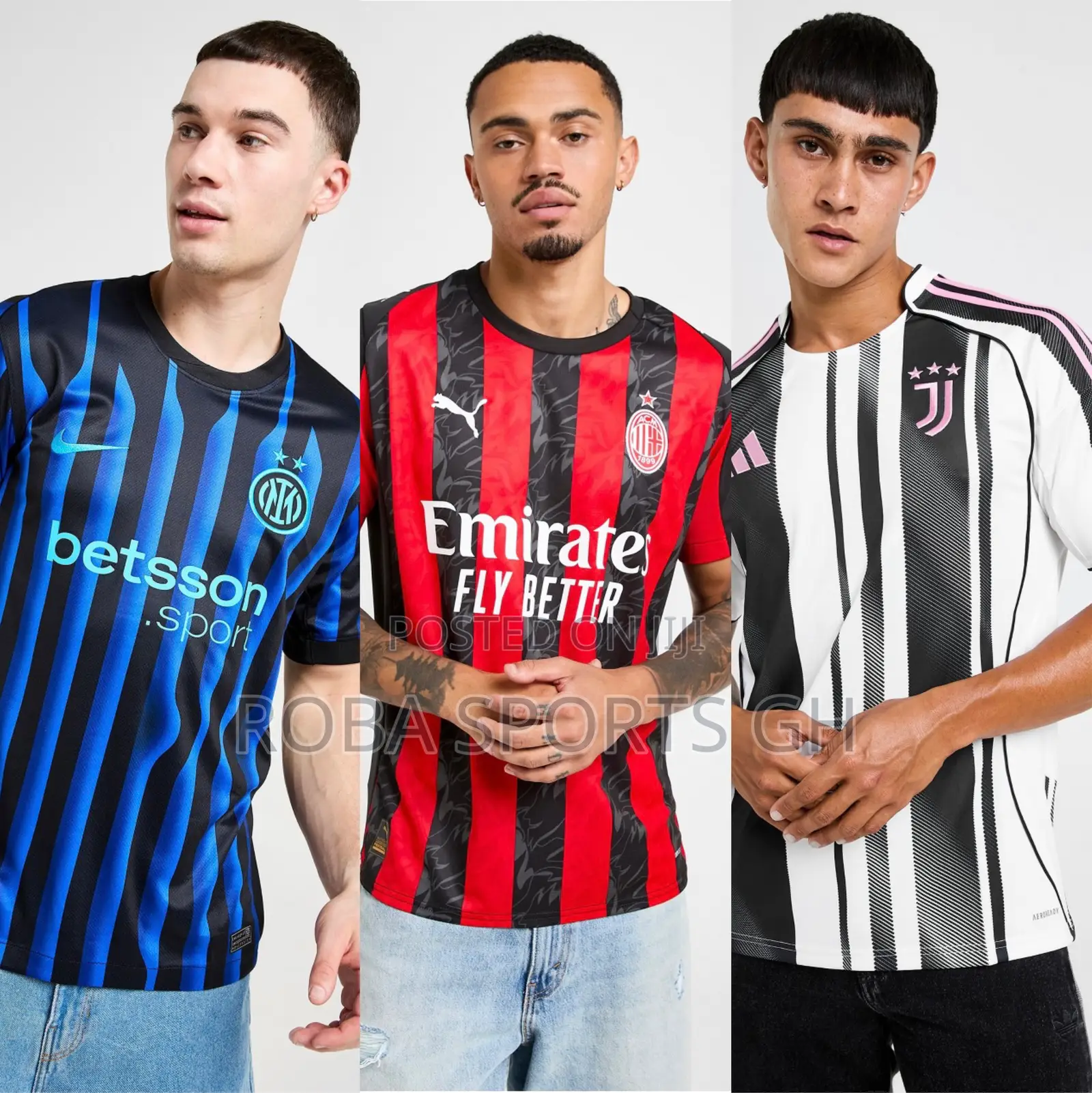 2025/26 Italian Serie a Home Jerseys