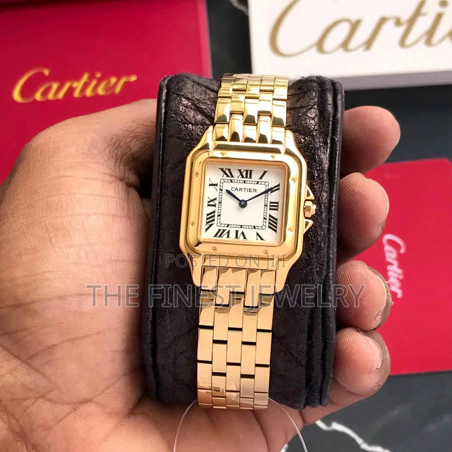 Cartier Panthere De Cartier Gold White Dial