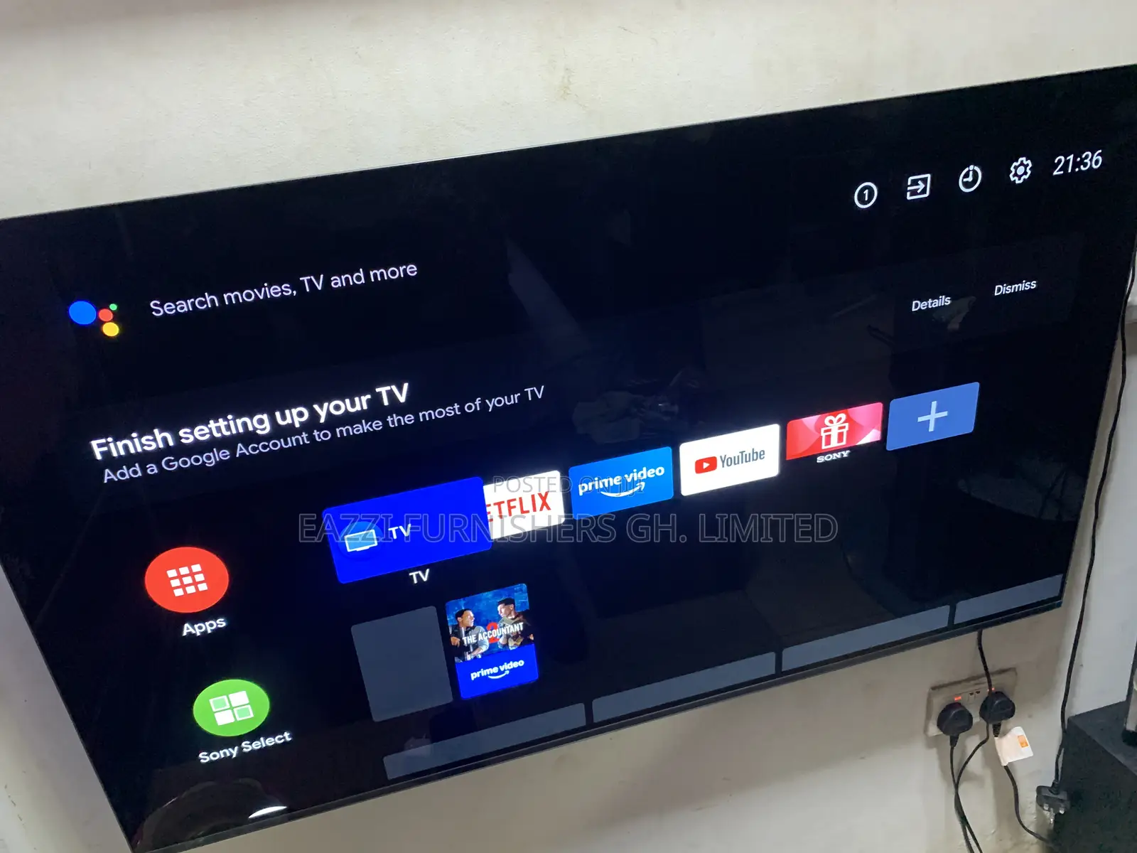55 / 65 / 77 Inches Sony Bravia Smart Oled Uhd HDR Uk Tv