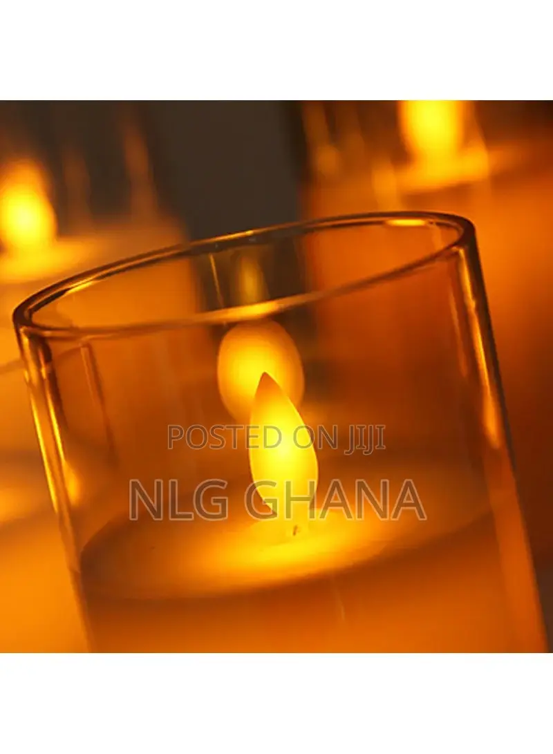 210mah 3v 3pcs Set Moving Flame Imitation Candle.