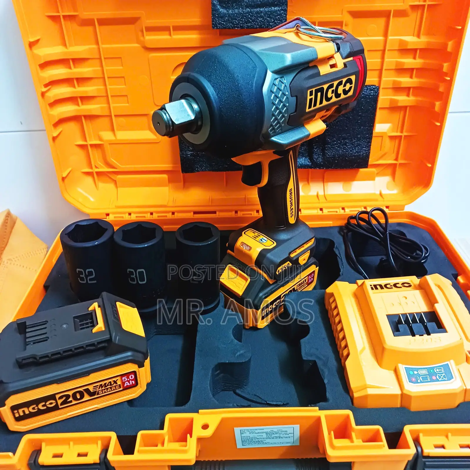 1350nm 3/4" Lithium-Ion Cordless Impact Wrench – Ciwli20135