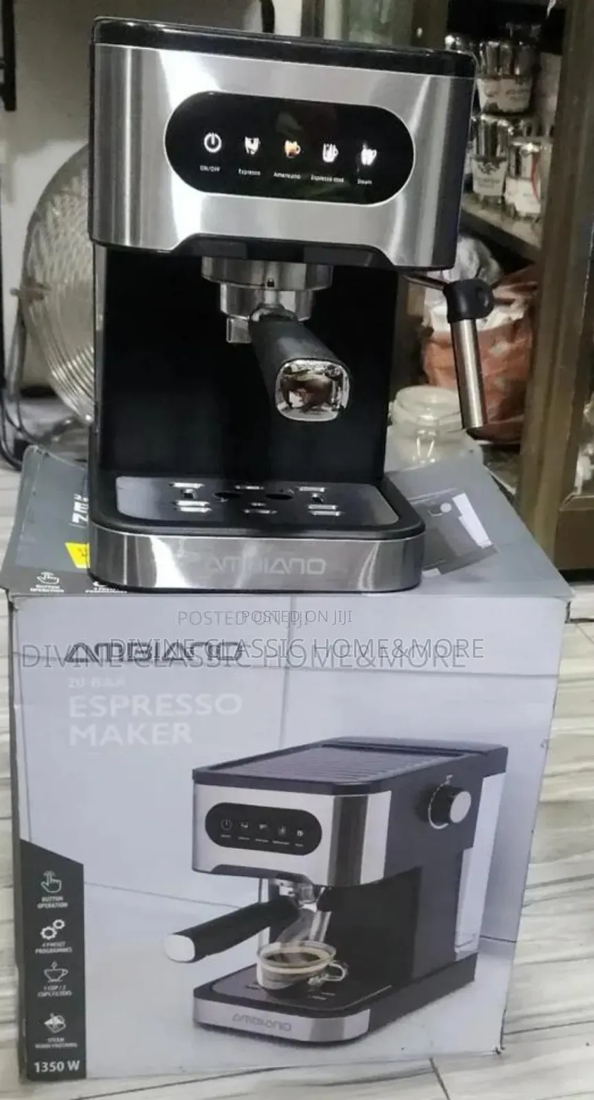 Ambiano 20 Bar Expresso Coffee Maker