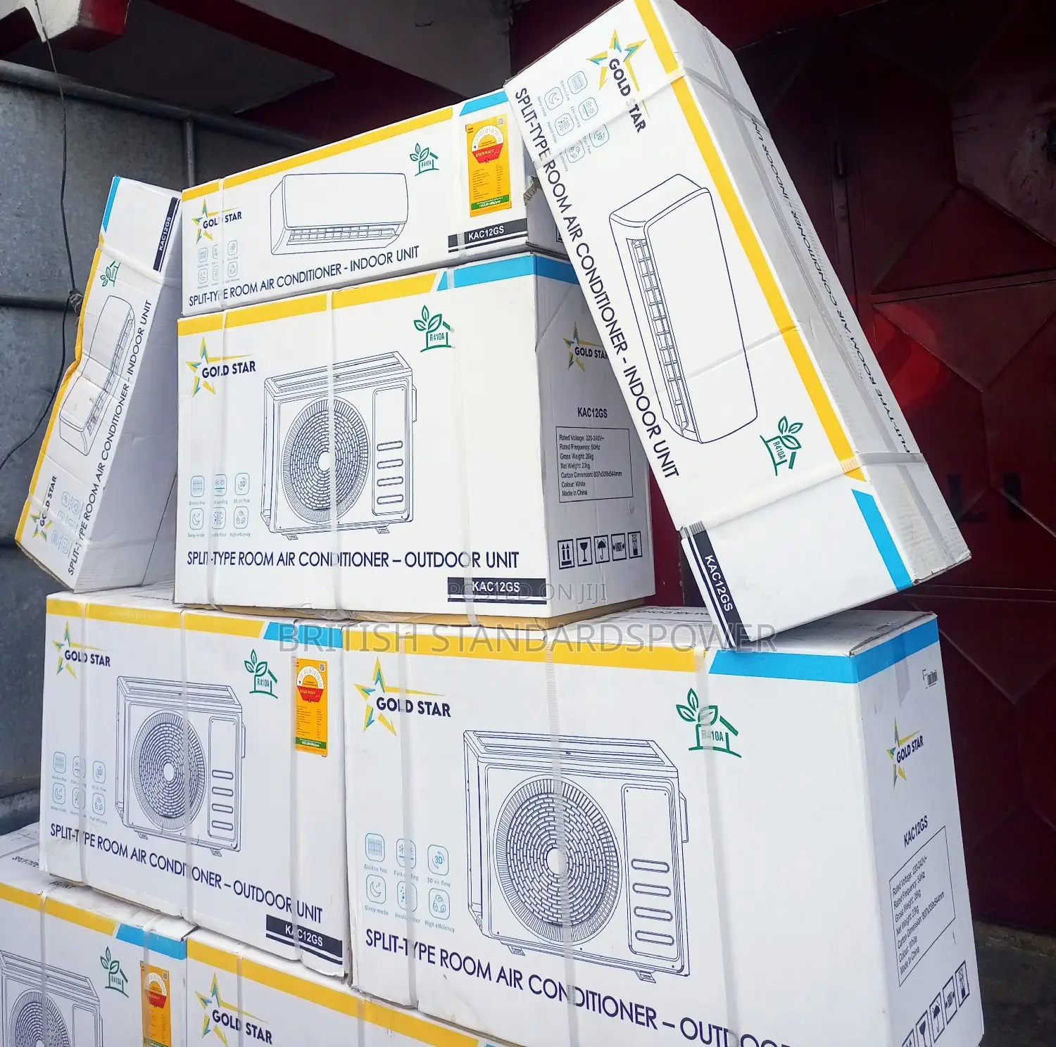 Eco Efficient Gold Star Air Conditioner Kac12gs System 1.5hp