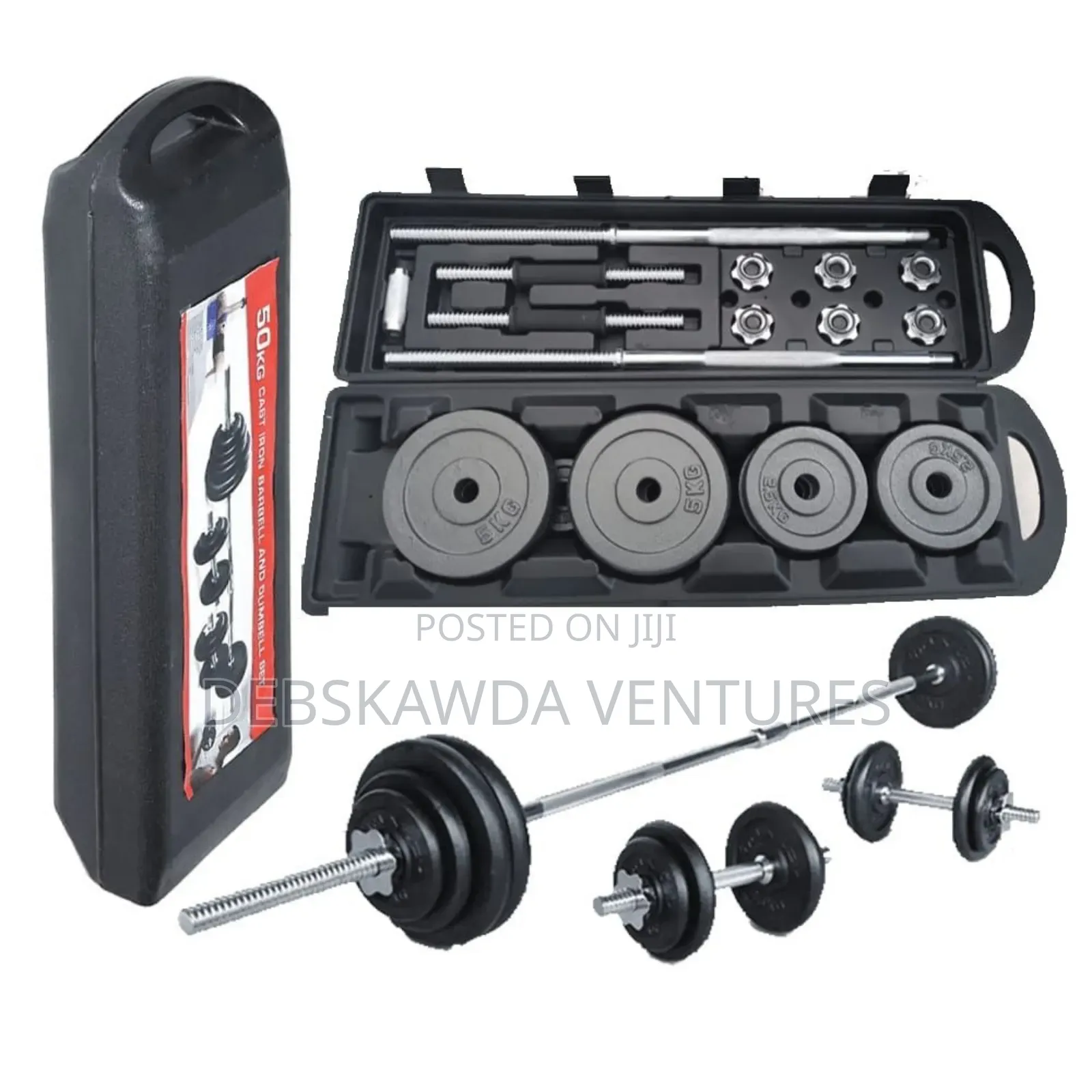 50kg Adjustable Dumbbells