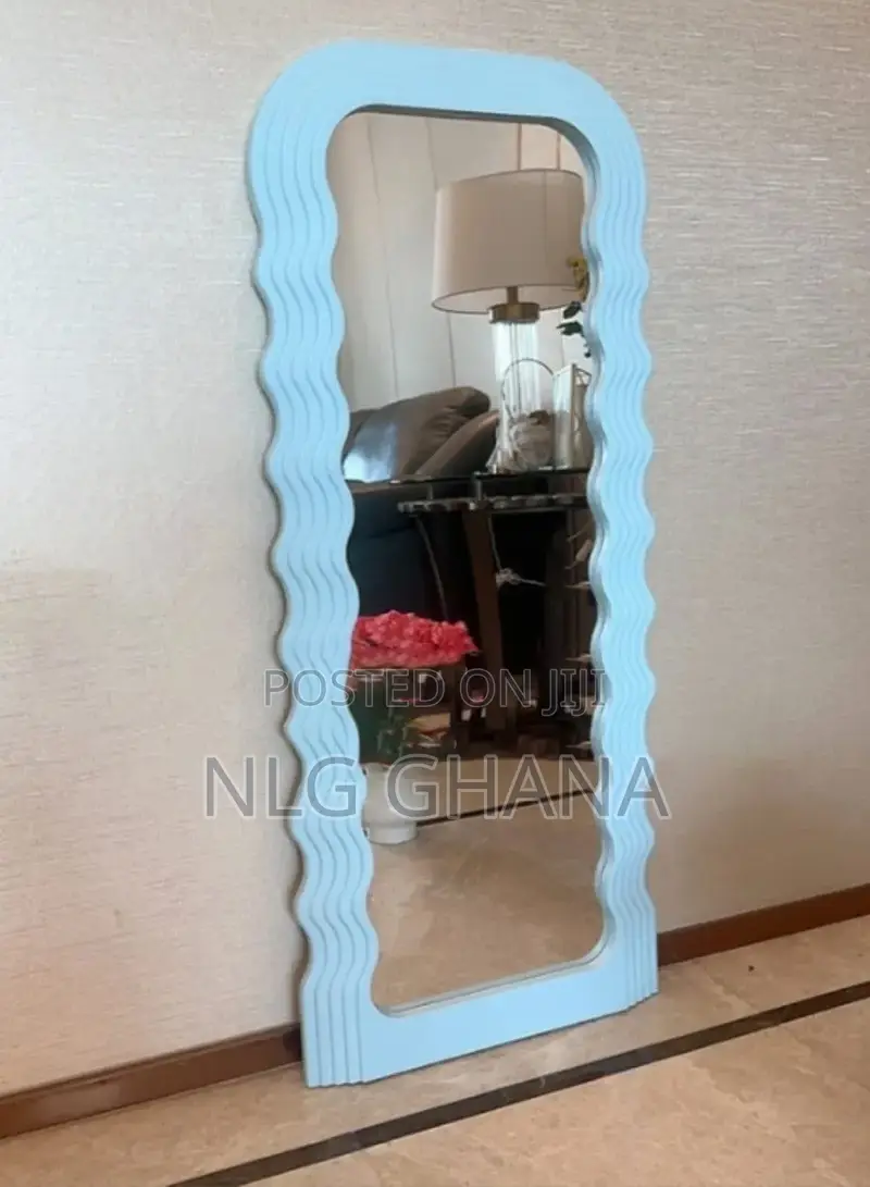 43.3x18.5inch Long Wavy Cloud Mirror. Ghx5640