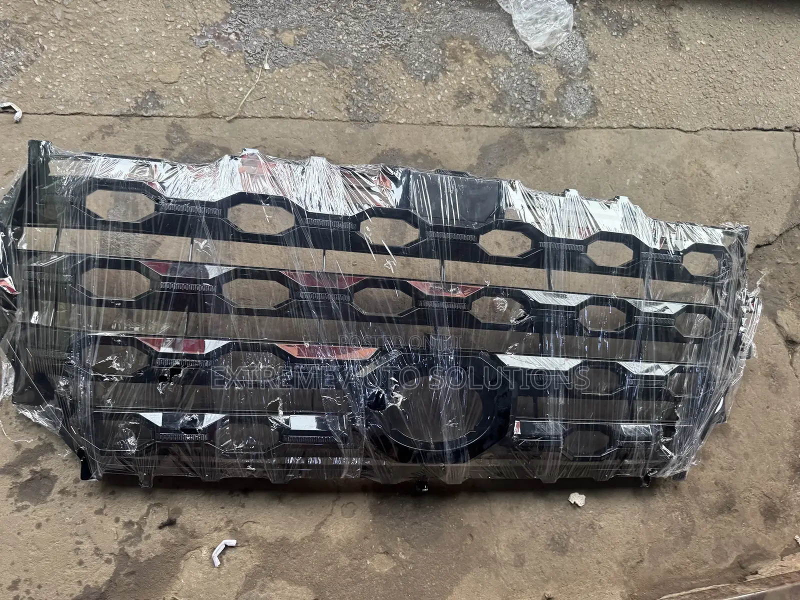 Front Bumper Grille Black Trim For 2022-2024 Toyota Tundra