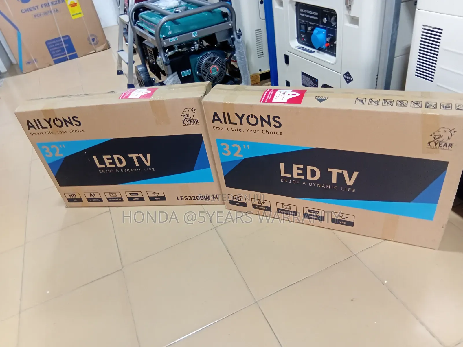Les3200w Ailyons 32inches Digital Television Led Television
