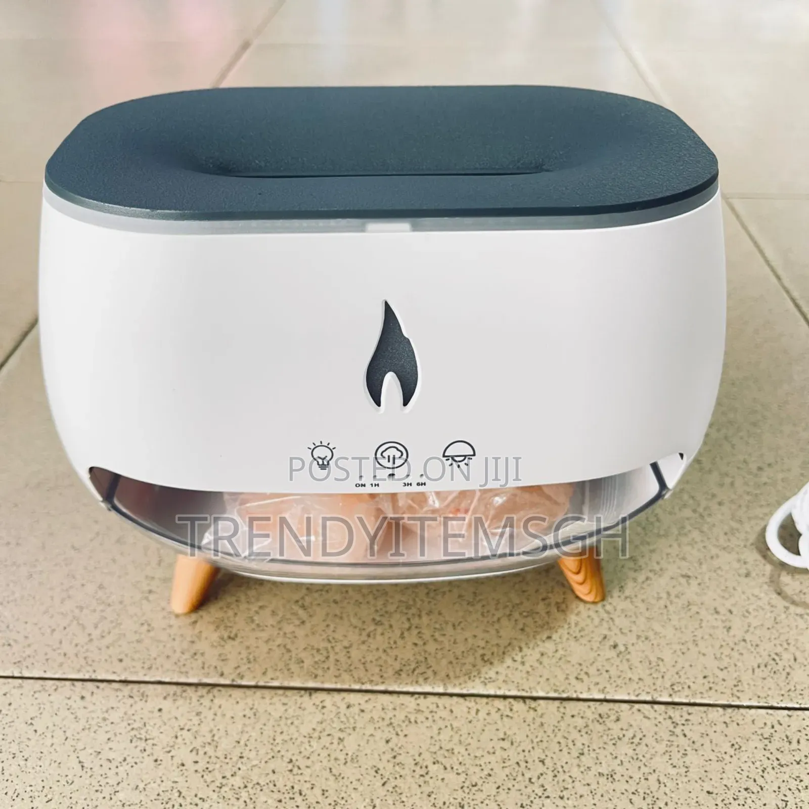 Colour Flame Led Humidifier Aroma Diffuser With Remote