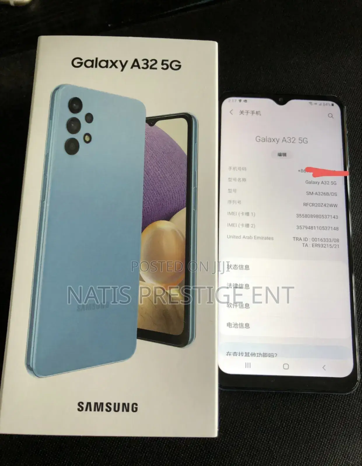 New Samsung Galaxy A32 5G 128 GB Black