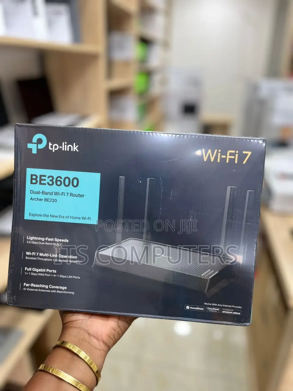 Tp- Link Be3600 Dual-Band Wi-Fi 7 Router