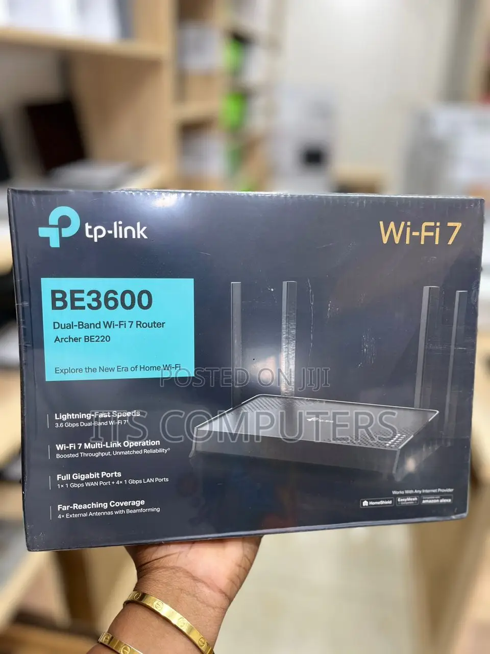 Tp- Link Be3600 Dual-Band Wi-Fi 7 Router