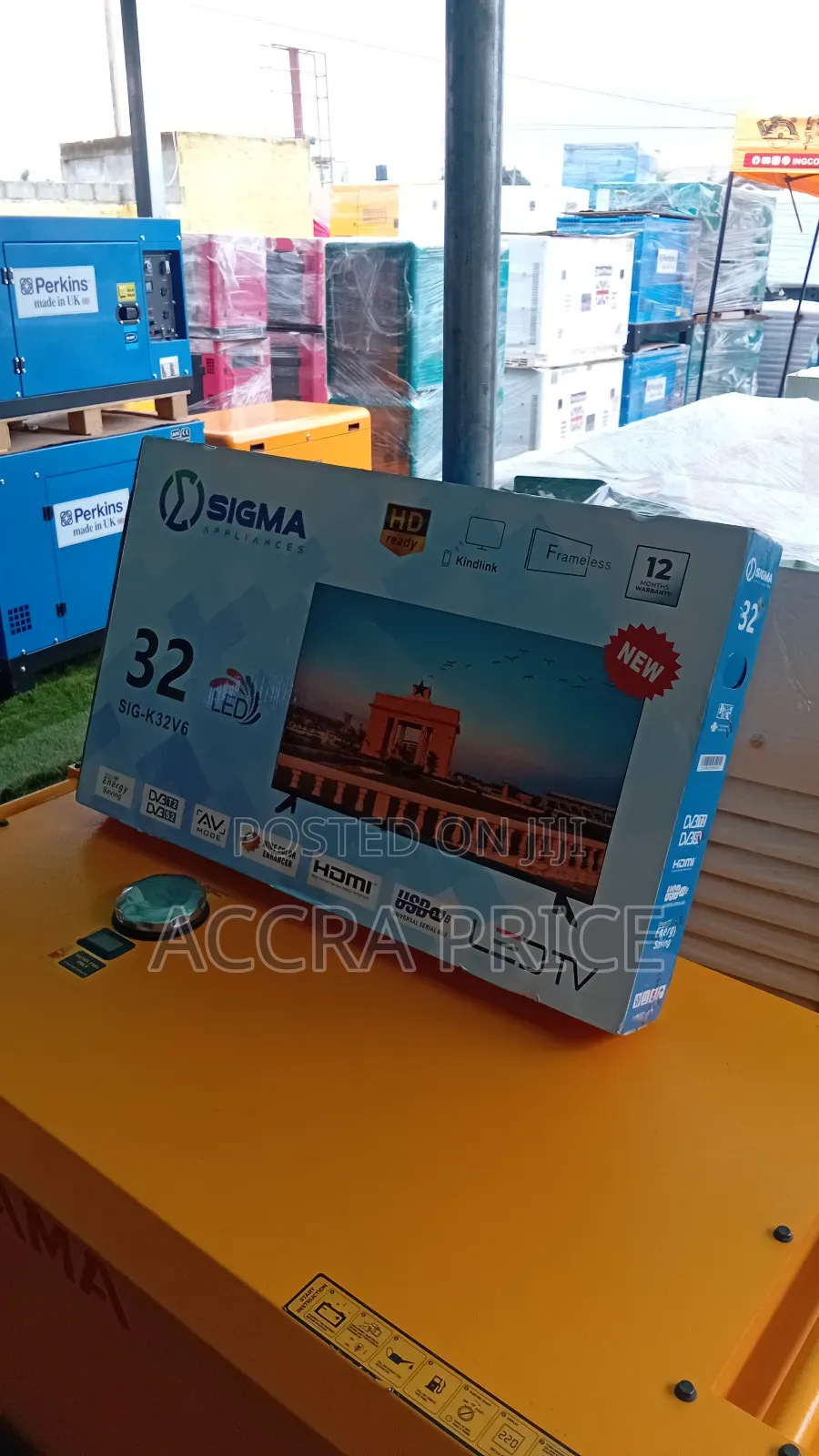 Broadcasting in Digital With Sigma Sig-K32v6 Tv Tv