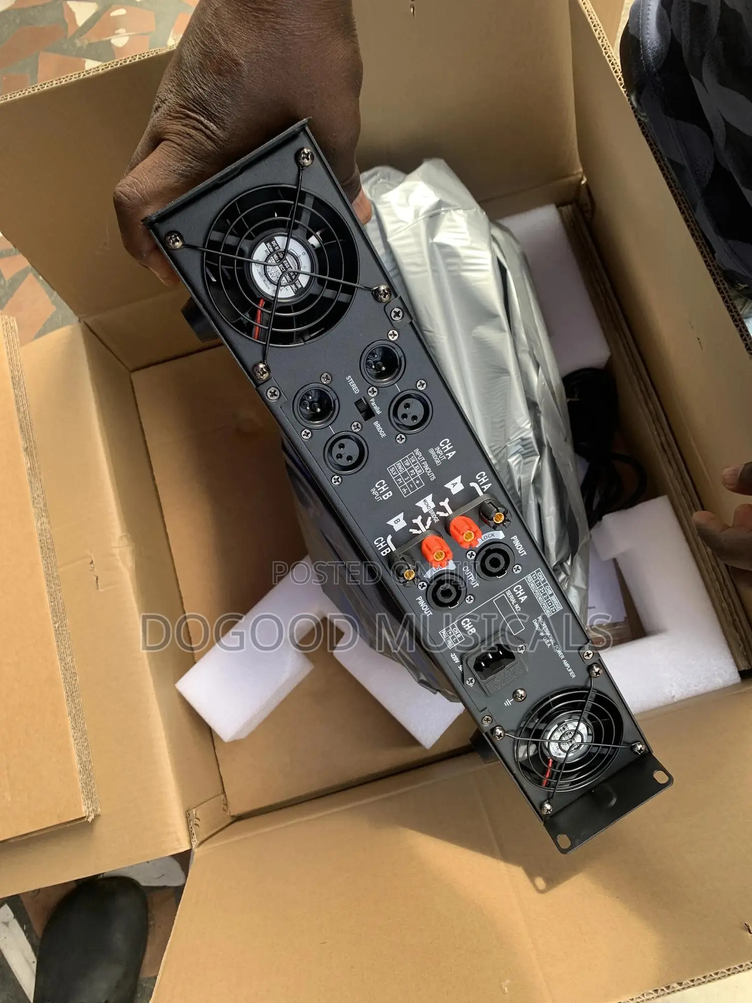 Ev P-6300 6300watt Power Amplifier