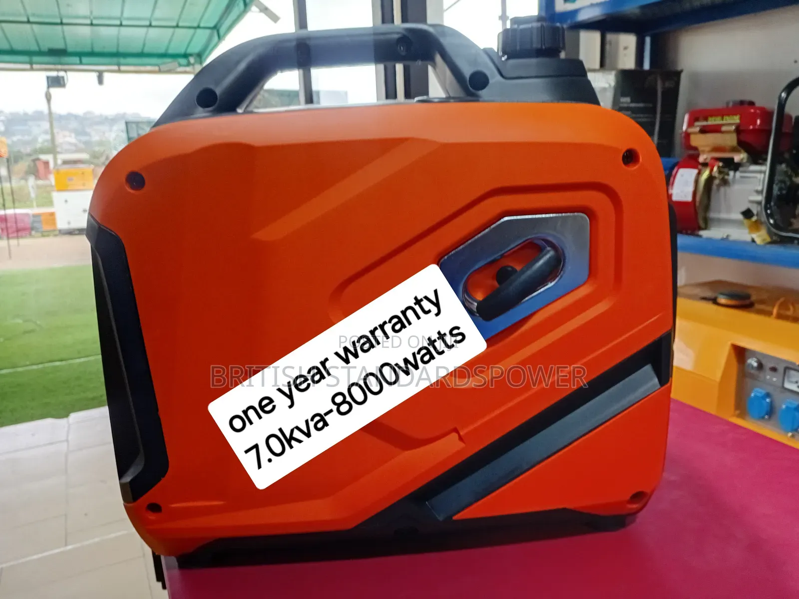 Adjustable Power 7.0kva Petrol Generator