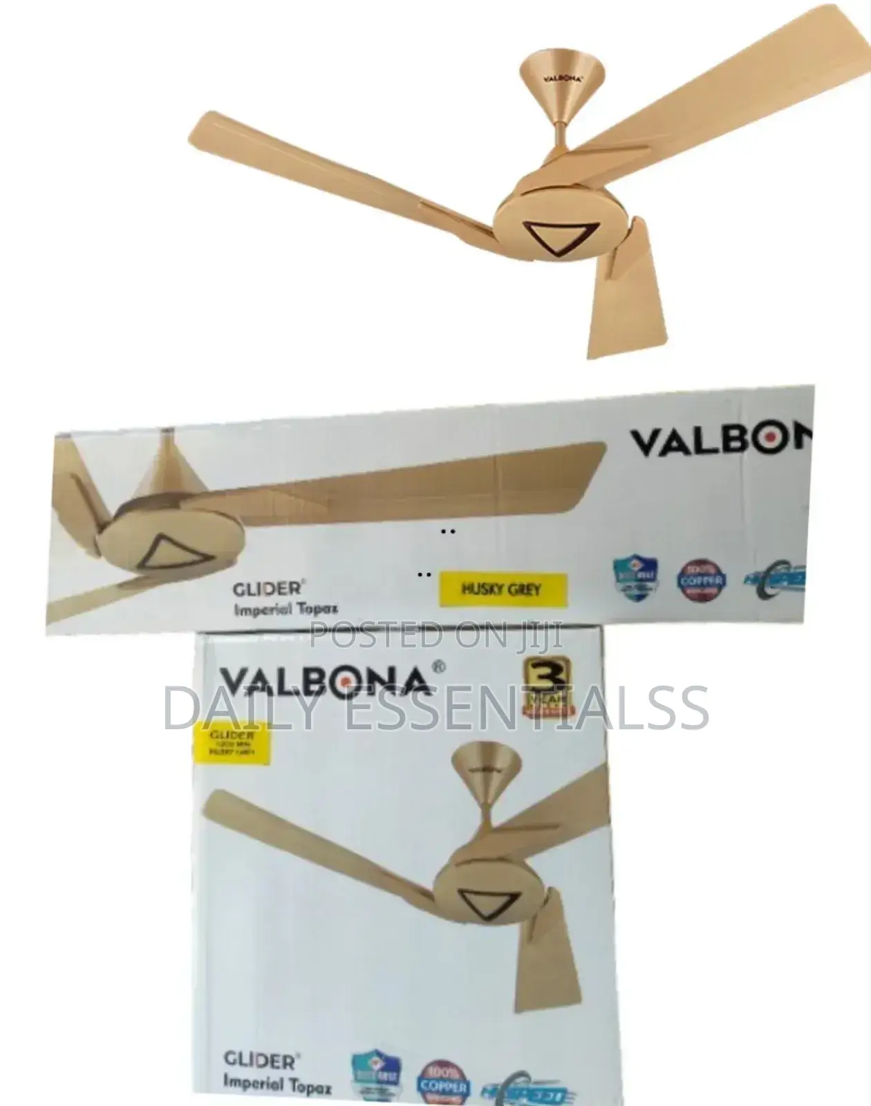 Elegant Valbona Ceiling Fan – 1200mm for Home Office Use