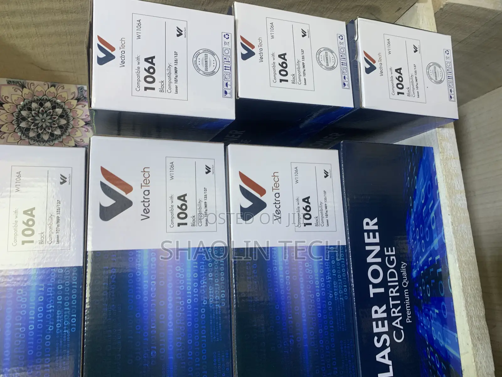 Laser W1106a (106a) Black Toner Cartridge