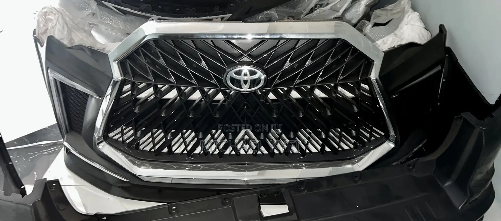 Toyota 4runner 16 Complete Front Bumper Spec