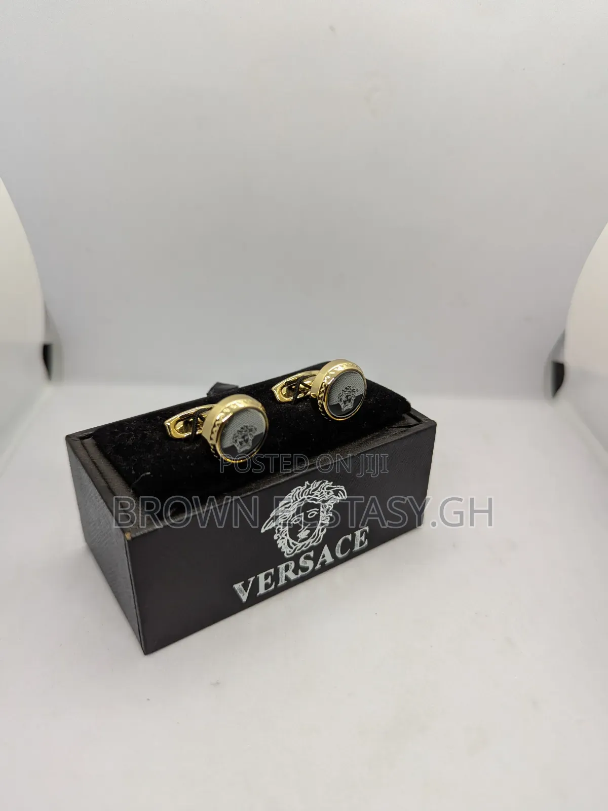 Versace and Louis Vuitton Cufflinks (Ghc100 Each)