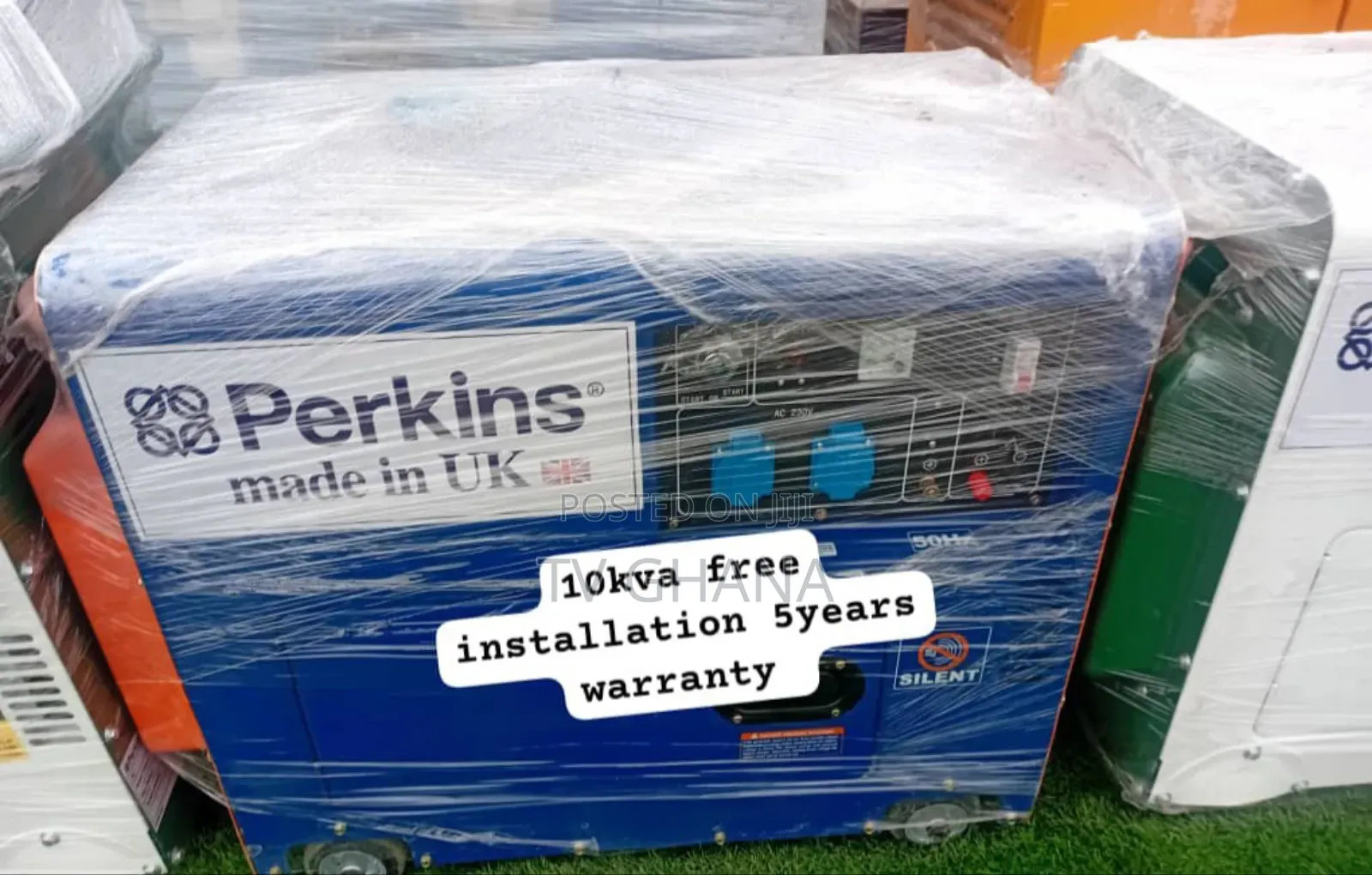 More Power Less Fuel Perkins 10kva 13000wats Diesel Silent