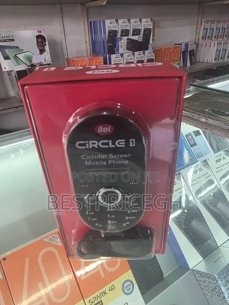 New Itel Circle 1 Black