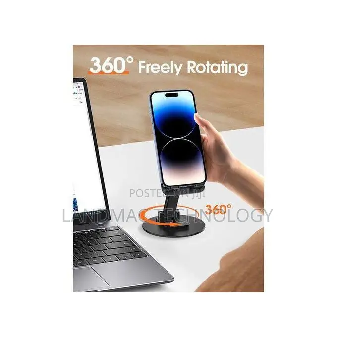Phone Stand Adjustable Swivel Desktop Metal Tablet Stand