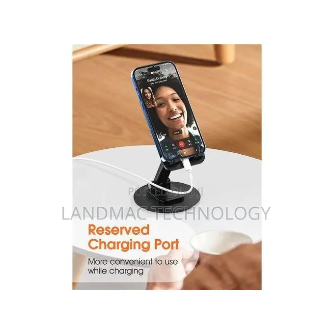 Phone Stand Adjustable Swivel Desktop Metal Tablet Stand