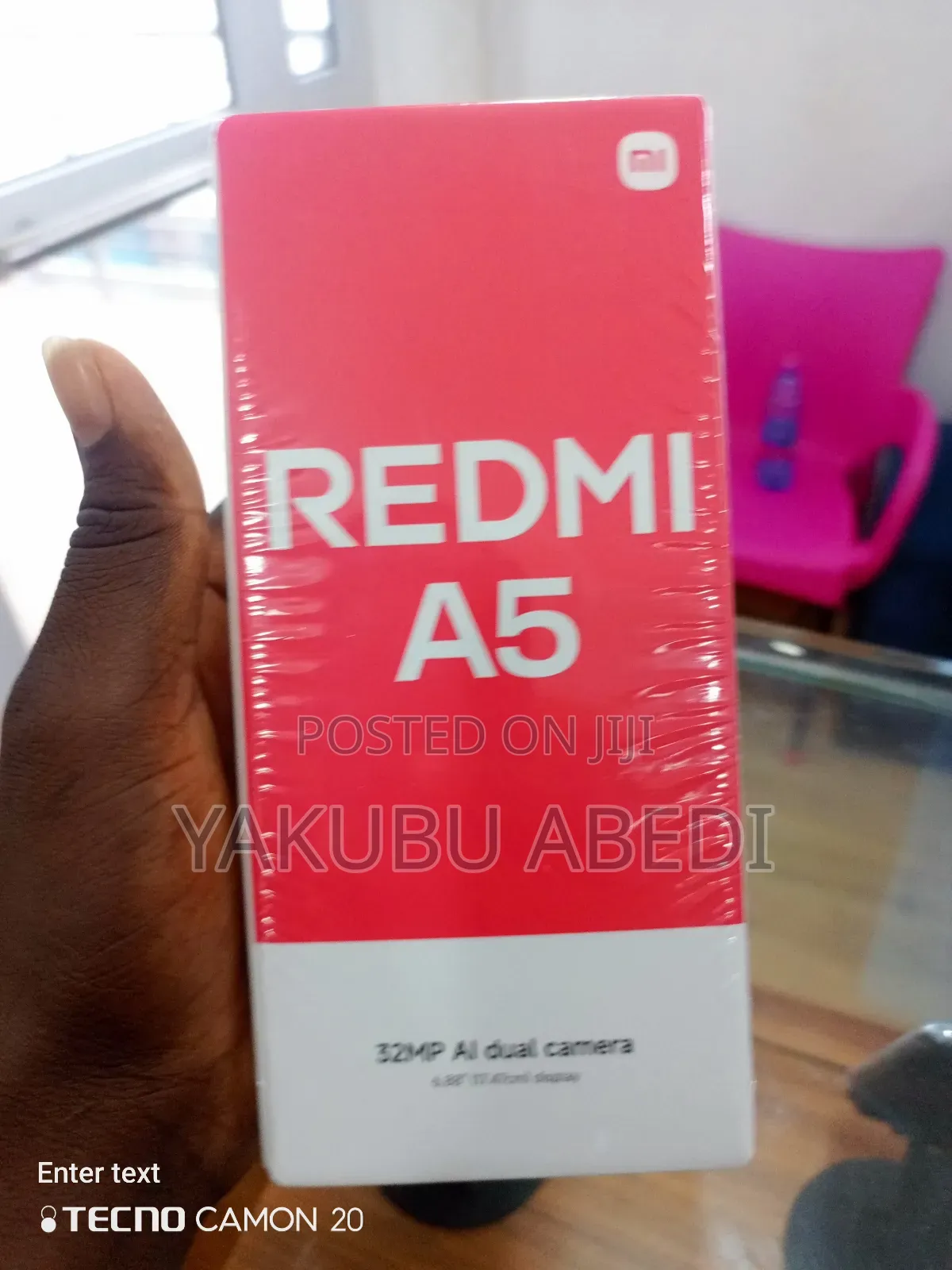 New Xiaomi Redmi A5 4G 128 GB Black