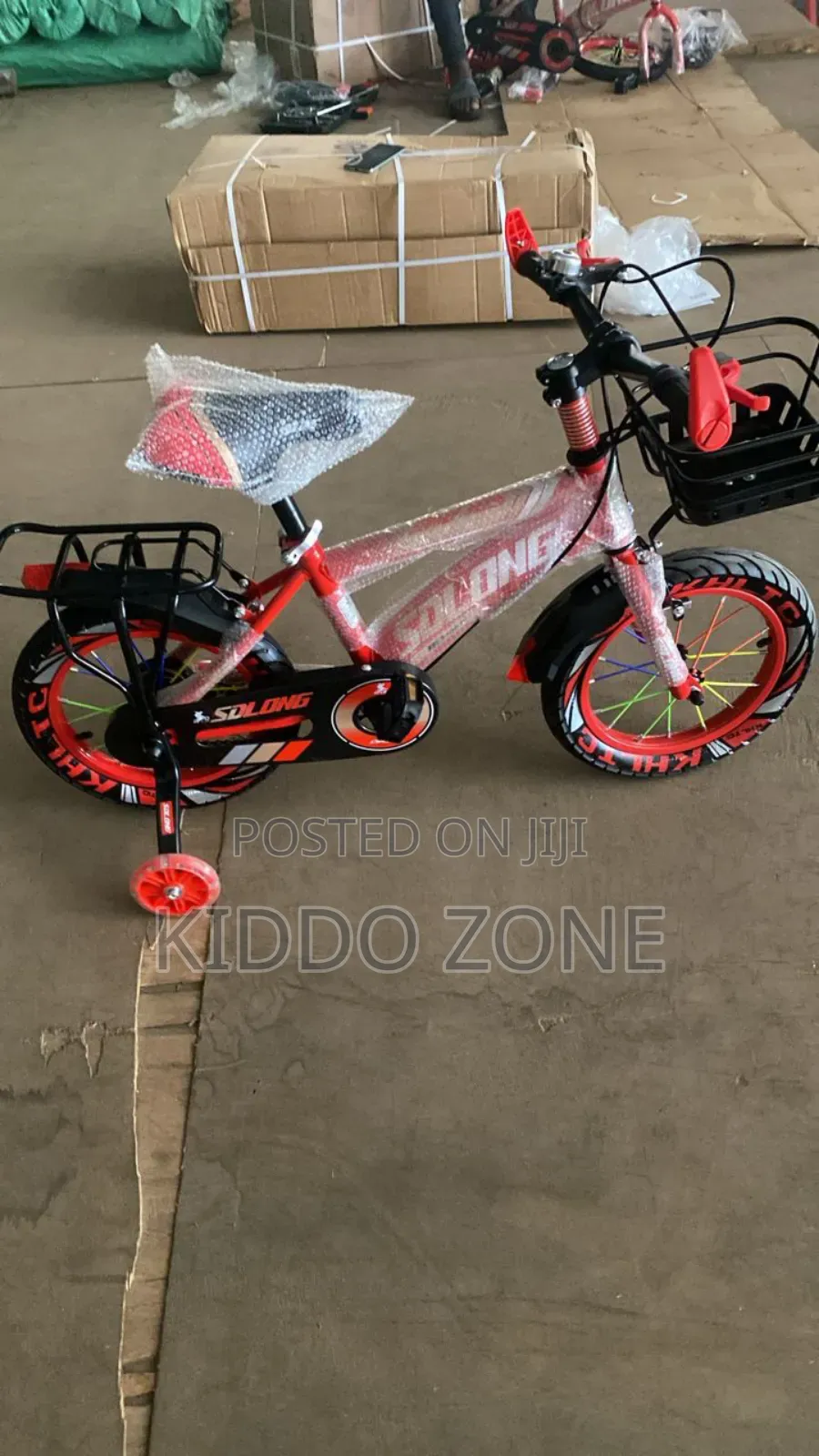 Kids Adjustable Seat Bicycles Suitable for 2-4yearsjf-M614