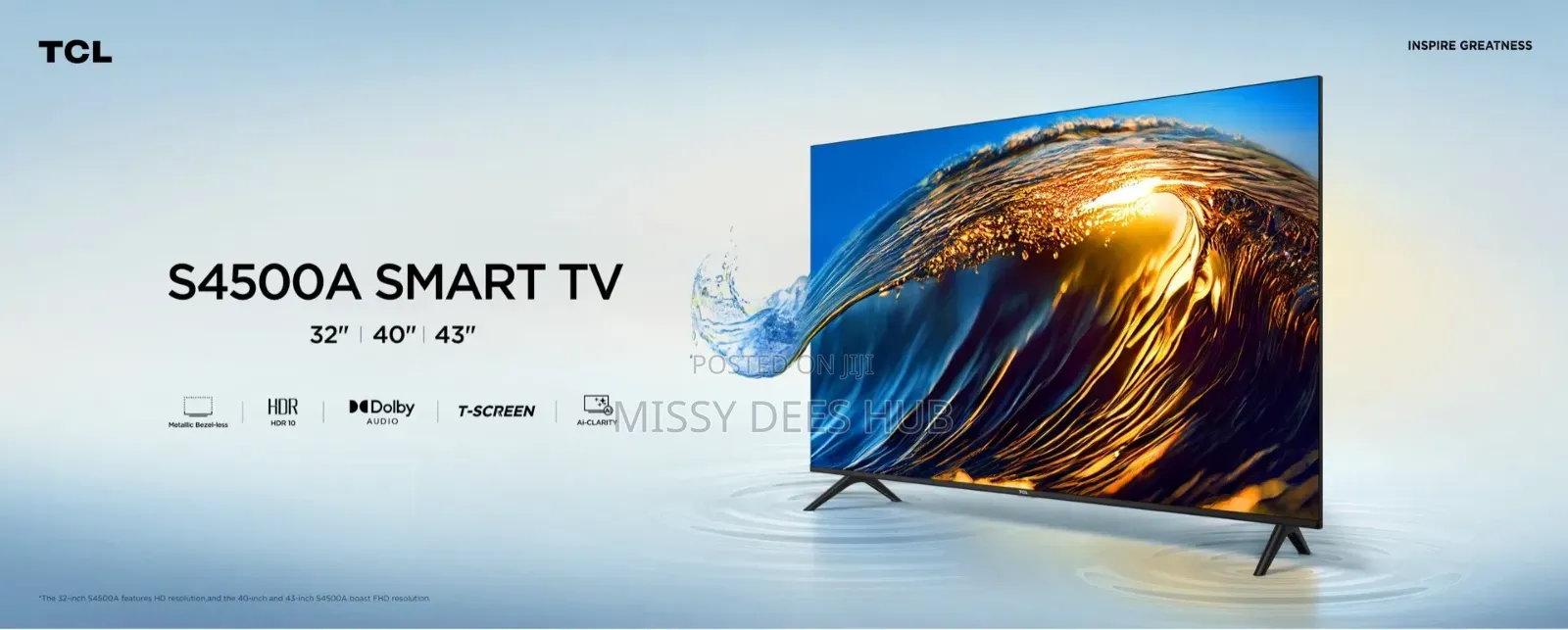 43'' TCL Smart Tv