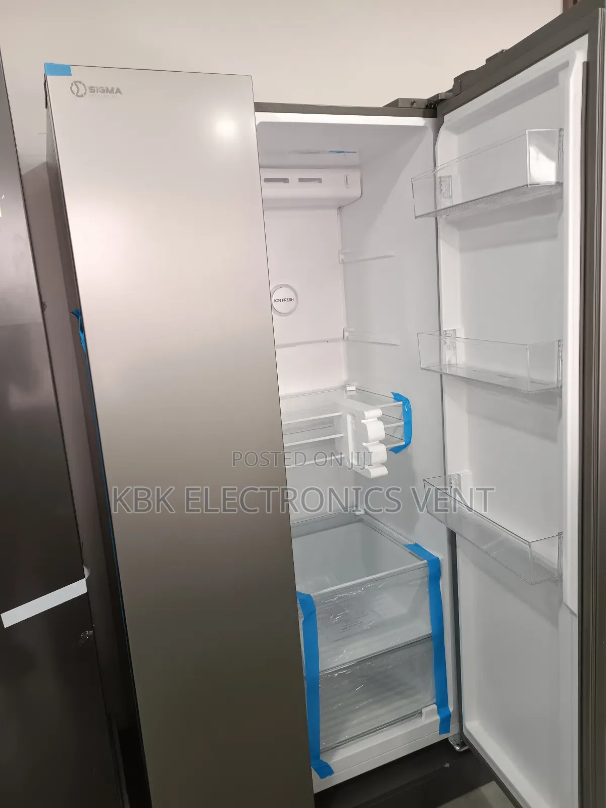 Sigma 530liters Side By Side Refrigerator