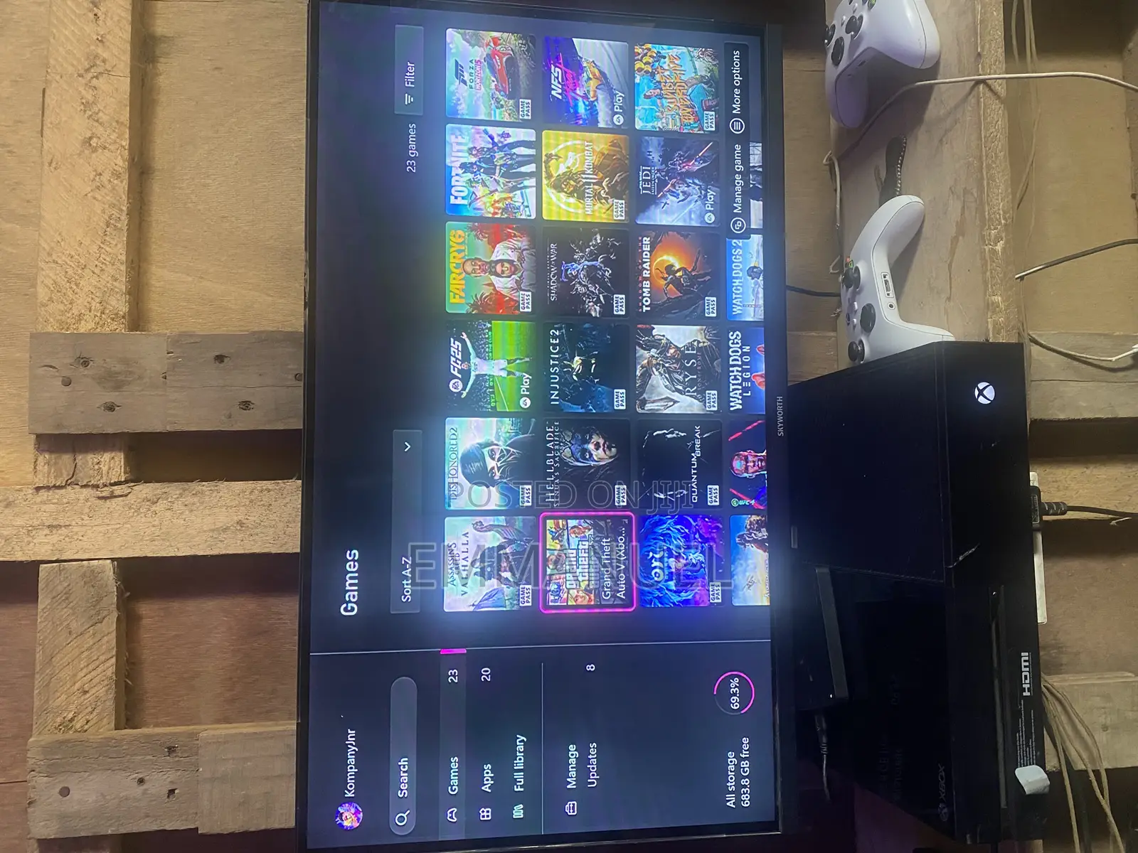 Xbox Games Installation