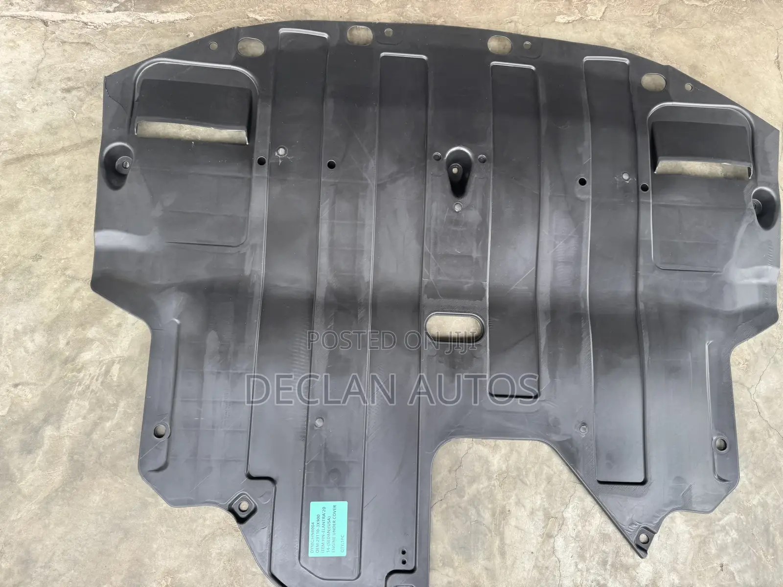 Elantra 14- (Sedan)(Usa) Engine Under Cover