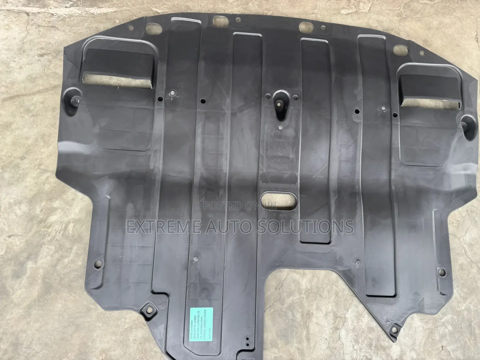 Elantra 14- (Sedan)(Usa) Engine Under Cover