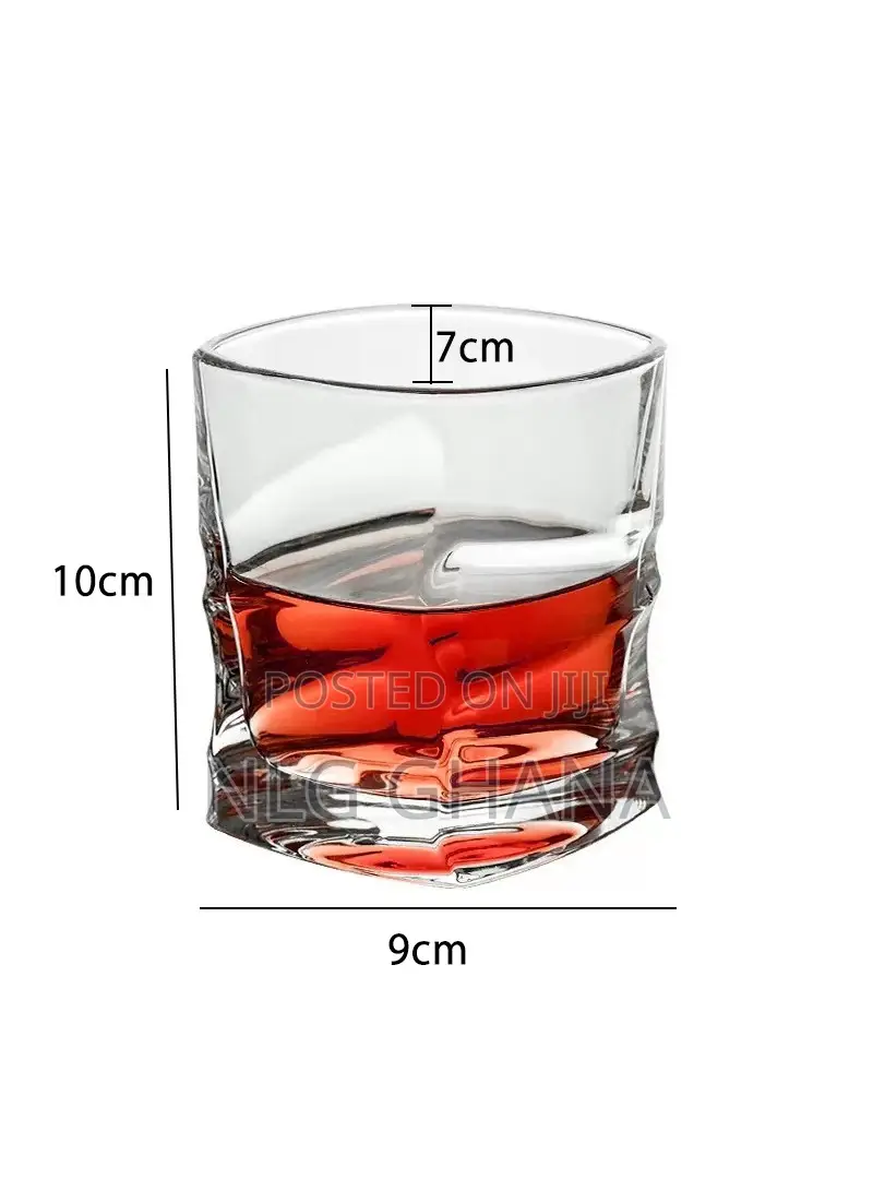 260ml Elegant Transparent Heavy-Bottomed Oval. Ghx4580