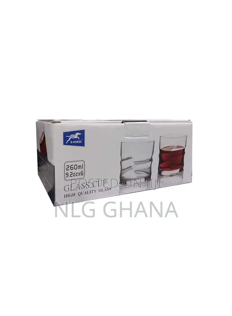 260ml Elegant Transparent Heavy-Bottomed Oval. Ghx4580